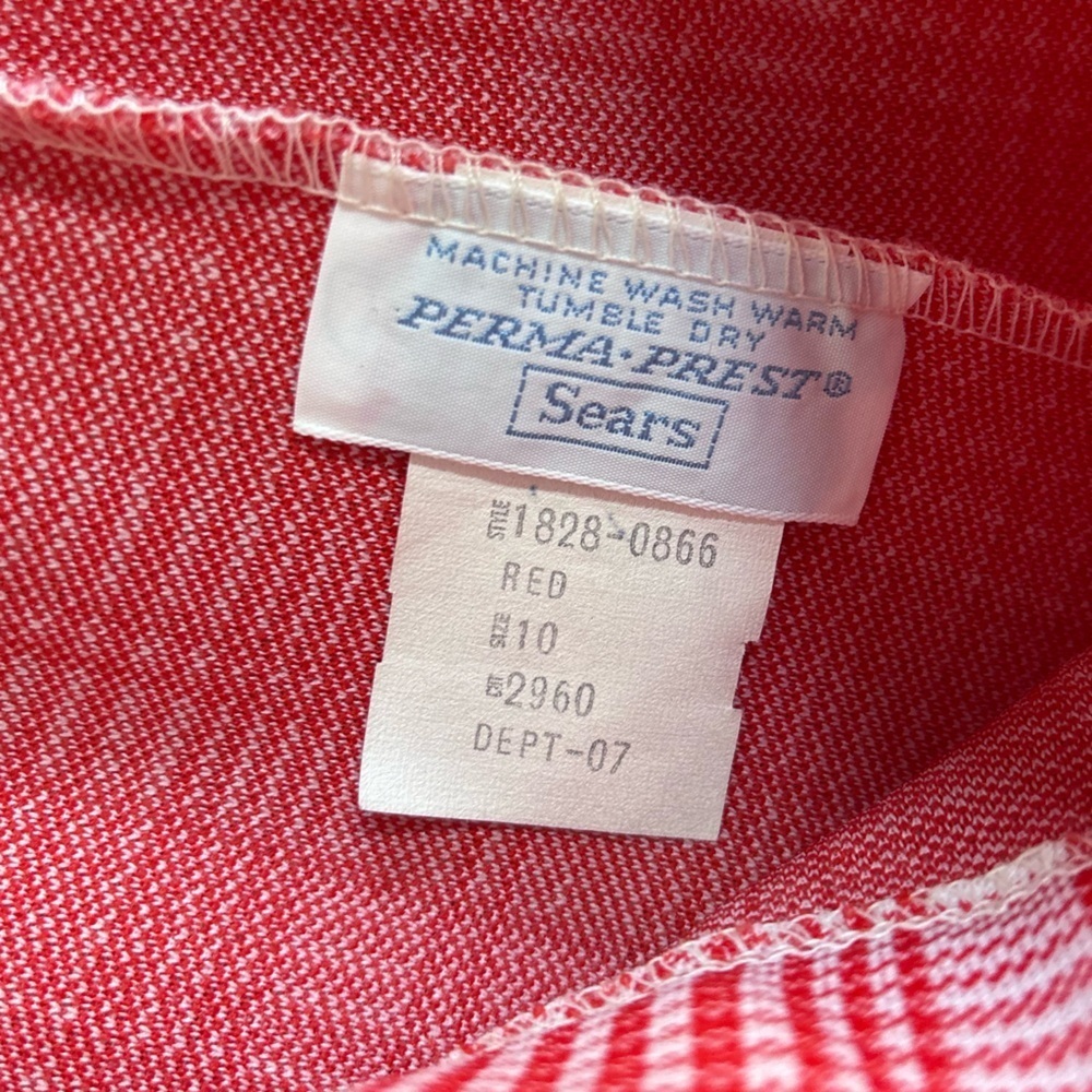 Vintage Sears Plaid Wide-Leg Pants - Picture 5 of 5
